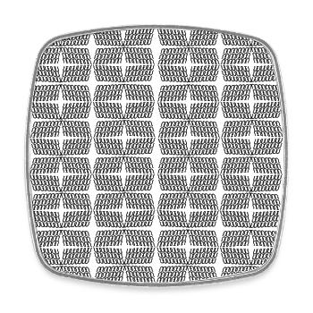 UNI - Square fridge magnet - white - Front