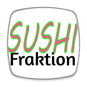 SUSHI Faction - Magnet carré - blanc - Devant