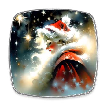 Joyeux Noel #8 - Magnet carré - blanc - Devant