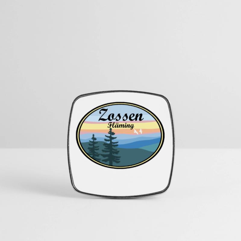 Zossen Fläming Sticker Viereckiger Kühlschrankmagnet