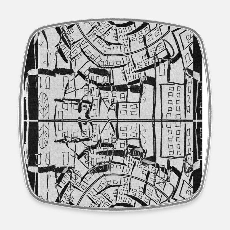 Collection Dessin animé - Magnet carré - blanc