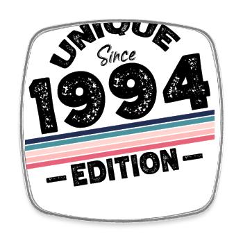 Unique seit 1994 Edition Geburtstag Vintage 1994 - Viereckiger Kühlschrankmagnet - Weiß - Vorne