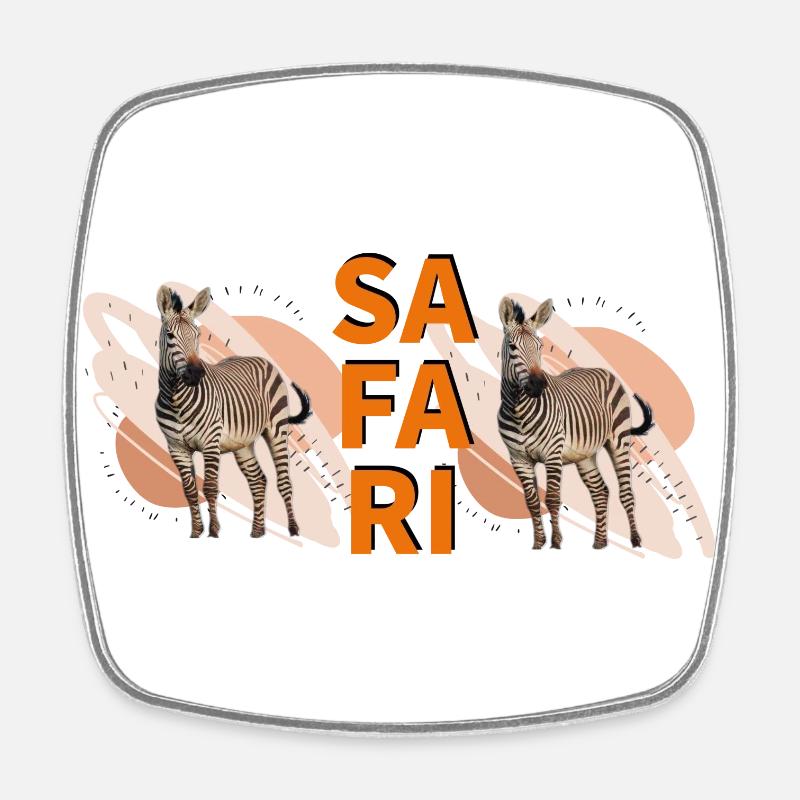 SA FA RI - Magnet carré - blanc