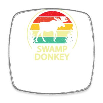 Moose - Square fridge magnet - white - Front