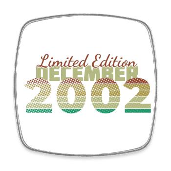 22nd Birthday Limited Edition (SCR) 12/2002 - Square fridge magnet - white - Front