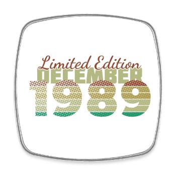 35e anniversaire Édition Limitée (SCR) 12/1989 - Magnet carré - blanc - Devant