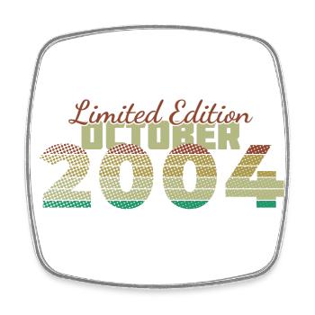 Édition Limitée 20ème Anniversaire (SCR) 10/2004 - Magnet carré - blanc - Devant