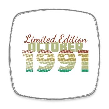 33e anniversaire Édition limitée (SCR) 10/1991 - Magnet carré - blanc - Devant