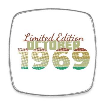 55e anniversaire Édition Limitée (SCR) 10/1969 - Magnet carré - blanc - Devant