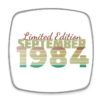 40e anniversaire Édition Limitée (SCR) 09/1984 - Magnet carré - blanc - Devant