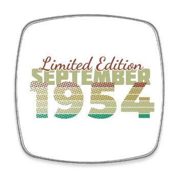 70e anniversaire édition limitée (SCR) 09/1954 - Magnet carré - blanc - Devant