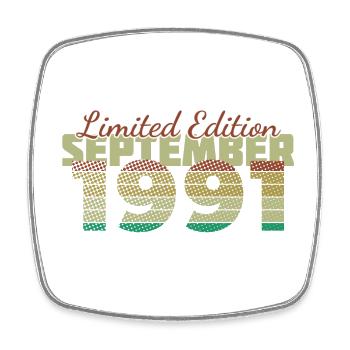 33e anniversaire Édition limitée (SCR) 09/1991 - Magnet carré - blanc - Devant
