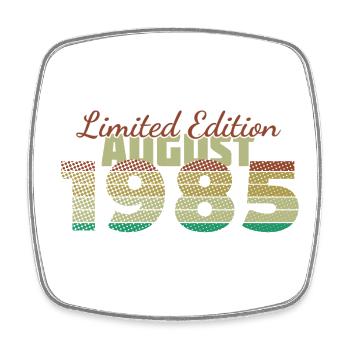 Édition Limitée 40e Anniversaire (SCR) 08/1985 - Magnet carré - blanc - Devant