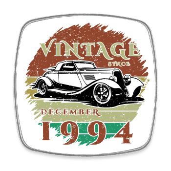 30ème Anniversaire - Classiques - Millésime depuis 12/1994 - Magnet carré - blanc - Devant
