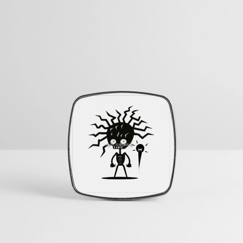 Augmented Intelligence Square fridge magnet