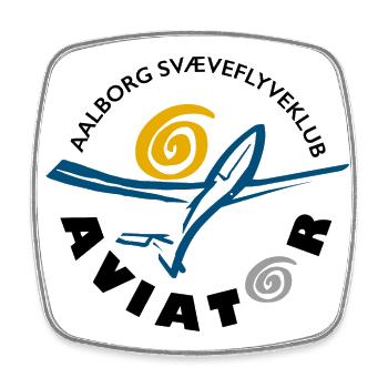 Flieger - Viereckiger Kühlschrankmagnet - Weiß - Vorne