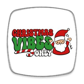 Weihnachten Weihnachtsstimmung Weihnachtsmann - Viereckiger Kühlschrankmagnet - Weiß - Vorne
