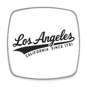 Los Angeles Édition Limitée depuis 1781 - Magnet carré - blanc - Devant