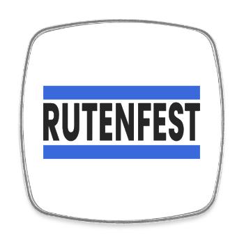 Rutenfest Ravensburg - Square fridge magnet - white - Front