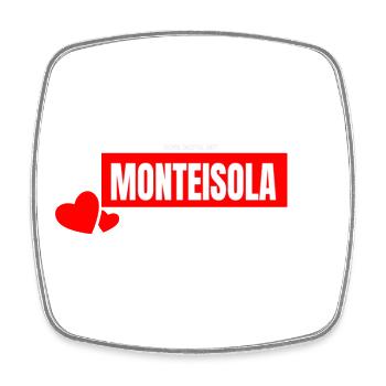 Monteisola Summer T-shirts T-shirts Sweatshirts Gadgets - Square fridge magnet - white - Front