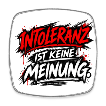 Viereckiger Kühlschrankmagnet