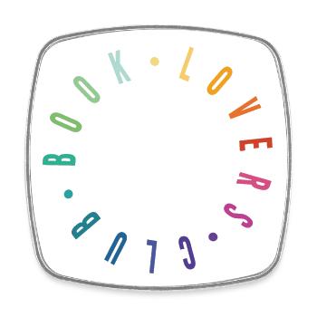 Book Lovers Club Rainbow - Viereckiger Kühlschrankmagnet - Weiß - Vorne