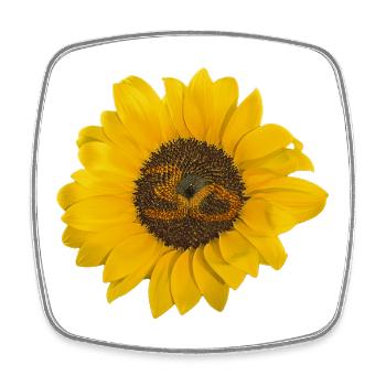 Date of birth 30 years - Square fridge magnet - white - Front