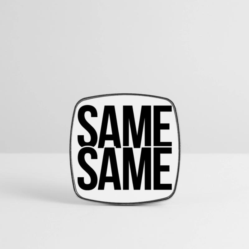 same same Viereckiger Kühlschrankmagnet