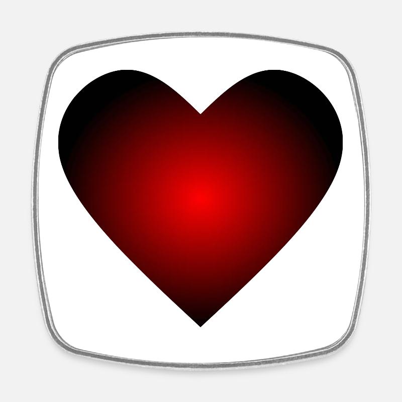 Valentine's Day Gift Valentine's Day - Square fridge magnet - white