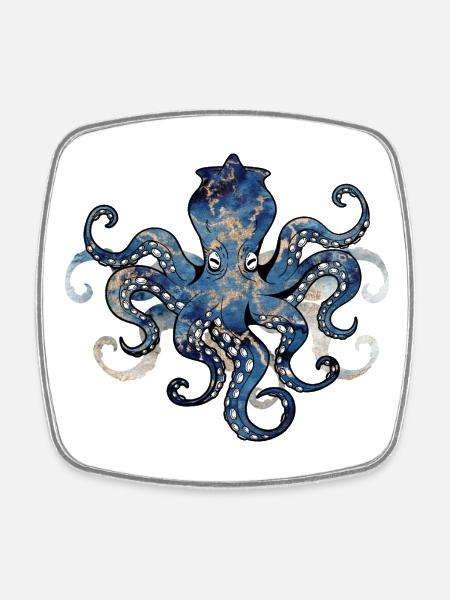 OCTOPUS OCTOPUS - Magnet carré - blanc