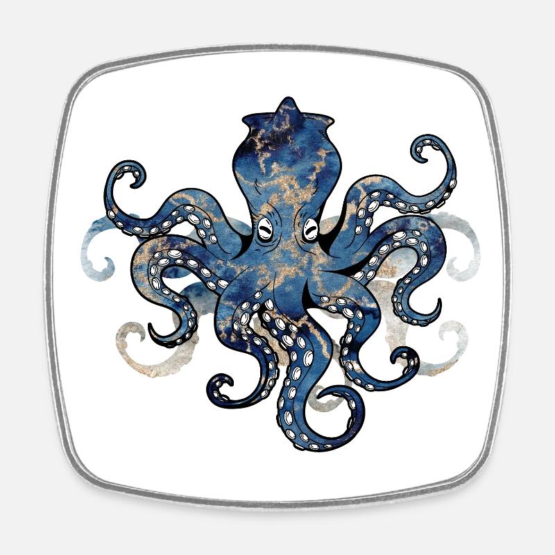 OCTOPUS OCTOPUS - Magnet carré - blanc