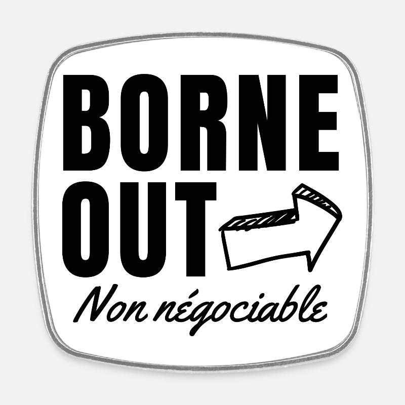 réforme des retraites, retraites, retraite - Magnet carré - blanc
