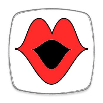 HUMOUR. CITATION. MESSAGE. RETRAITE. ANNIVERSAIRE. - Magnet carré - blanc - Devant
