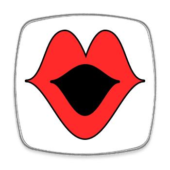 HUMOUR. CITATION. MESSAGE. RETRAITE. ANNIVERSAIRE. - Magnet carré - blanc - Devant