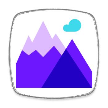 Bergfahren, Skifahren, Skifahren - Viereckiger Kühlschrankmagnet - Weiß - Vorne