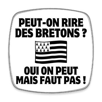 Bretagne, Bretons, Breton, celte - Magnet carré - blanc - Devant