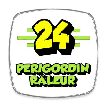 Klagendes Périgordin - Viereckiger Kühlschrankmagnet - Weiß - Vorne