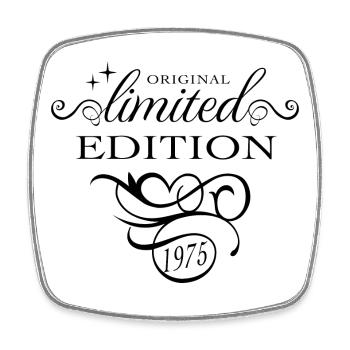 Elegant 1975 Edition Limitée - Femme - Magnet carré - blanc - Devant