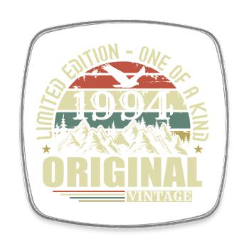 Original 1994 Vintage Retro Vintage 1994 Born - Square fridge magnet - white - Front