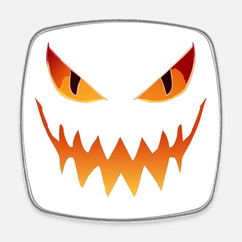 Joyeux halloween - Magnet carré - blanc