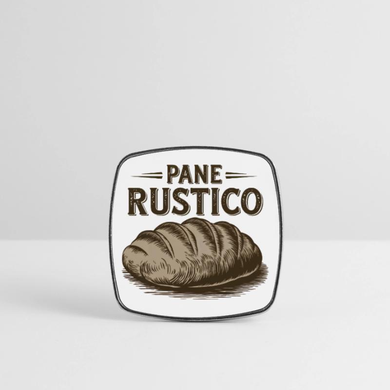 Pane Rustico – Bread Square fridge magnet