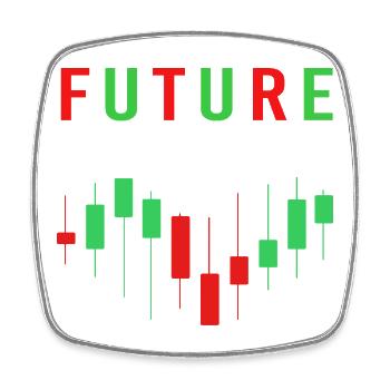 Trading Finanzen Aktien Geld Bitcoin Kapital - Viereckiger Kühlschrankmagnet - Weiß - Vorne
