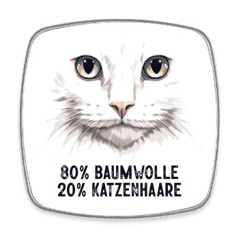 Maman Chat Offre des cadeaux Maman Chat Amoureuse des Chats - Magnet carré - blanc - Devant