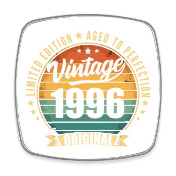 Millésime 1996 Anniversaire Limited Edition 1996 - Magnet carré - blanc - Devant
