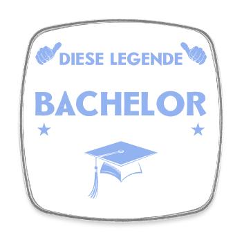 Examen de licence réussi 2026 Licence - Magnet carré - blanc - Devant