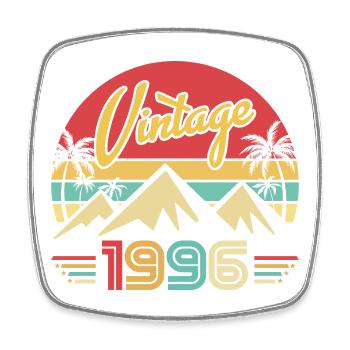 Année de Naissance 1996 Cadeau d'anniversaire 1966 - Magnet carré - blanc - Devant