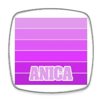 Gift for Design - Square fridge magnet - white - Front