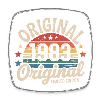 1983 Vintage Limited Edition Geschenk 1983 - Viereckiger Kühlschrankmagnet - Weiß - Vorne