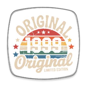 1999 Vintage Édition limitée Cadeau 1999 - Magnet carré - blanc - Devant