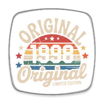 1998 Vintage Édition limitée Cadeau 1998 - Magnet carré - blanc - Devant